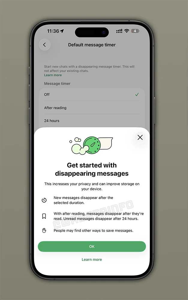 WhatsApp Lagi Ngetes Fitur Chat Auto Hilang Setelah Dibaca, Chat Rahasia Makin Aman?