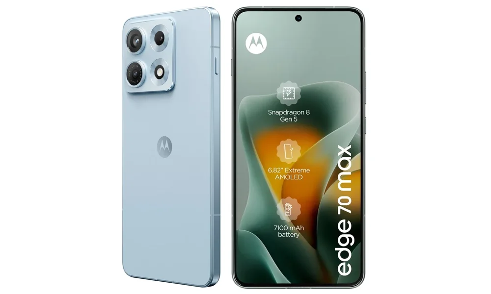 Motorola Edge 70 Max Bocor Lagi, Baterai 7.100mAh dan Layar 6,82 Inci Terungkap