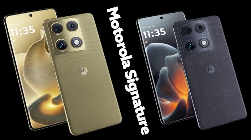Motorola Signature Muncul! dengan Desain dan Performa Flagship