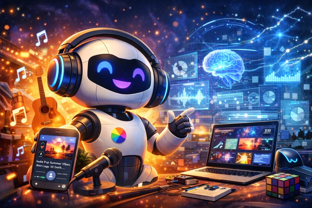 Gemini Upgrade Gila-Gilaan! Sekarang Bisa Bikin Lagu Sendiri + Otaknya Makin Ngebut Buat Tugas Ribet